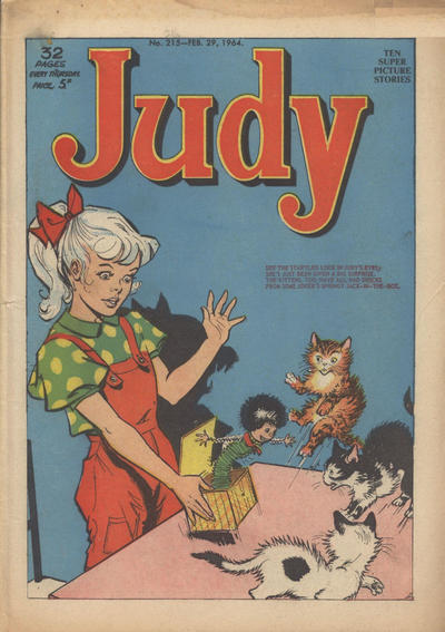 Cover for Judy (D.C. Thomson, 1960 series) #215