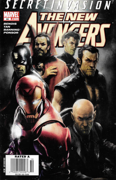 Cover for New Avengers (Marvel, 2005 series) #44 [Newsstand]