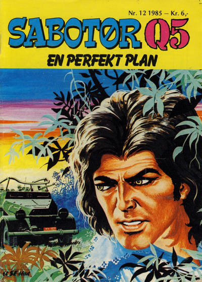 Cover for Sabotør Q5 (Serieforlaget / Se-Bladene / Stabenfeldt, 1971 series) #12/1985