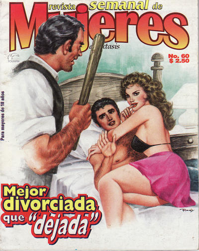 Cover for Mujeres en éxtasis (Editorial Toukan, 1996 series) #60