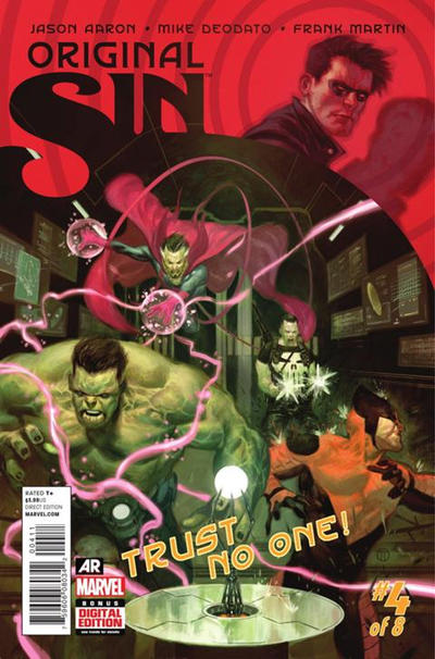 Cover for Original Sin (Marvel, 2014 series) #4