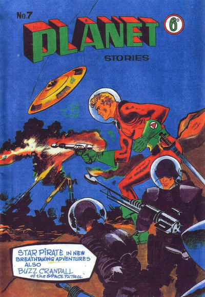 Cover for Planet Stories (Atlas Publishing, 1961 series) #7