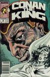Cover Thumbnail for Conan the King (1984 series) #46 [Newsstand]