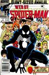 Cover for Web of Spider-Man Annual (Marvel, 1985 series) #3 [Newsstand]