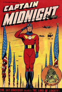 Cover Thumbnail for Captain Midnight (Fawcett, 1942 series) #65