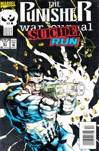 Cover Thumbnail for The Punisher War Journal (Marvel, 1988 series) #61 [Newsstand]