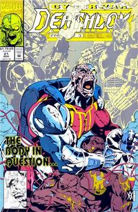 Cover for Deathlok (Marvel, 1991 series) #21 [Direct]