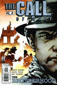 Cover Thumbnail for The Call of Duty: The Brotherhood (Marvel, 2002 series) #2
