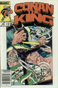 Cover Thumbnail for Conan the King (Marvel, 1984 series) #30 [Newsstand]