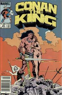 Cover Thumbnail for Conan the King (Marvel, 1984 series) #33 [Newsstand]