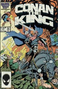 Cover Thumbnail for Conan the King (Marvel, 1984 series) #35 [Direct]
