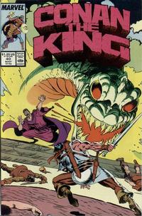 Cover for Conan the King (Marvel, 1984 series) #40 [Direct]
