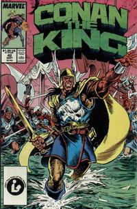 Cover Thumbnail for Conan the King (Marvel, 1984 series) #42 [Direct]