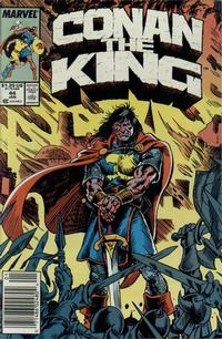 Cover for Conan the King (Marvel, 1984 series) #44 [Newsstand]