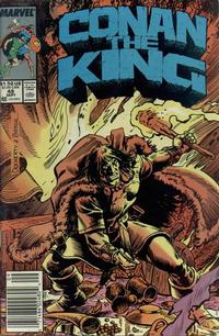 Cover Thumbnail for Conan the King (Marvel, 1984 series) #48 [Newsstand]