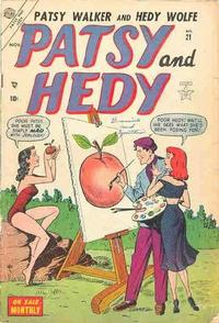 Cover Thumbnail for Patsy and Hedy (Marvel, 1952 series) #21