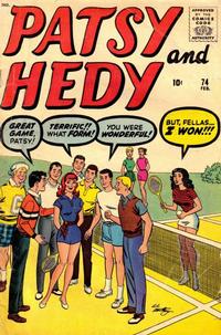 Cover Thumbnail for Patsy and Hedy (Marvel, 1952 series) #74