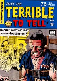 Cover Thumbnail for Tales Too Terrible to Tell (New England Comics, 1989 series) #4