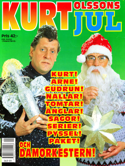Cover for Kurt Olssons jul (Semic, 1991 series) 