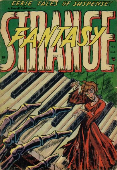 Cover for Strange Fantasy (Farrell, 1952 series) #10