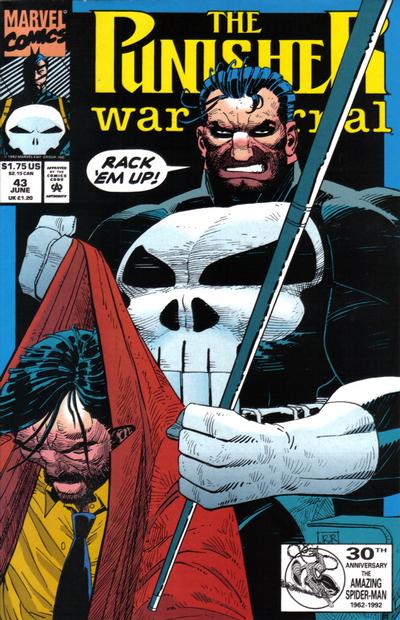 Cover for The Punisher War Journal (Marvel, 1988 series) #43 [Direct]
