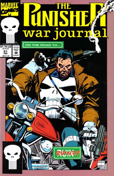 Cover for The Punisher War Journal (Marvel, 1988 series) #51