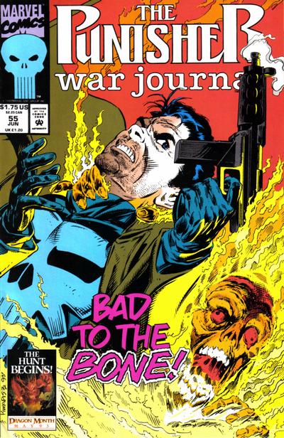 Cover for The Punisher War Journal (Marvel, 1988 series) #55