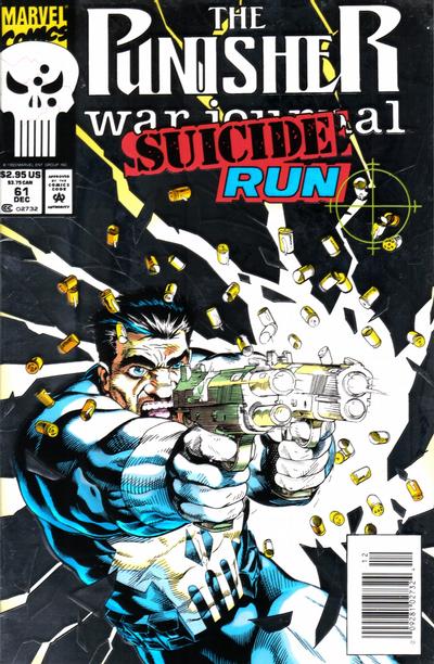Cover for The Punisher War Journal (Marvel, 1988 series) #61 [Newsstand]
