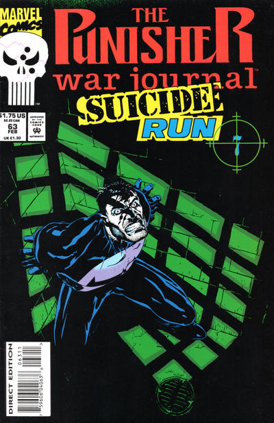 Cover for The Punisher War Journal (Marvel, 1988 series) #63