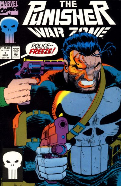 Cover for The Punisher: War Zone (Marvel, 1992 series) #7 [Direct]