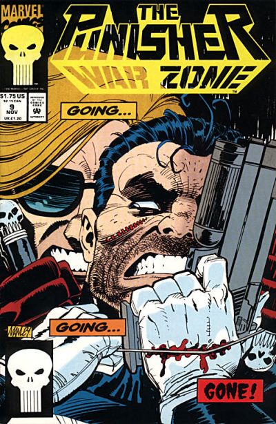 Cover for The Punisher: War Zone (Marvel, 1992 series) #9 [Direct]