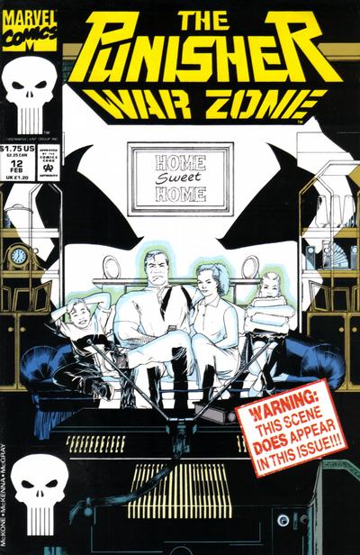 Cover for The Punisher: War Zone (Marvel, 1992 series) #12