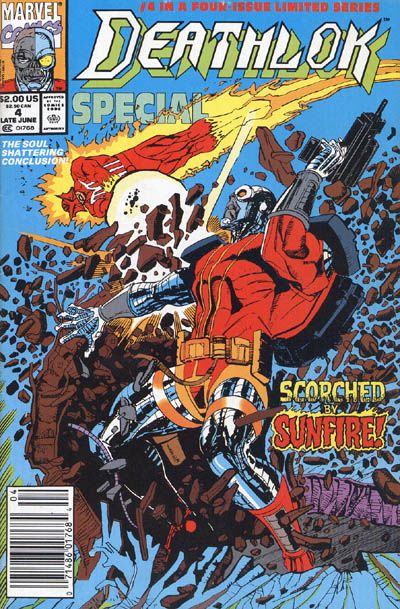 Cover for Deathlok Special (Marvel, 1991 series) #4 [Newsstand]