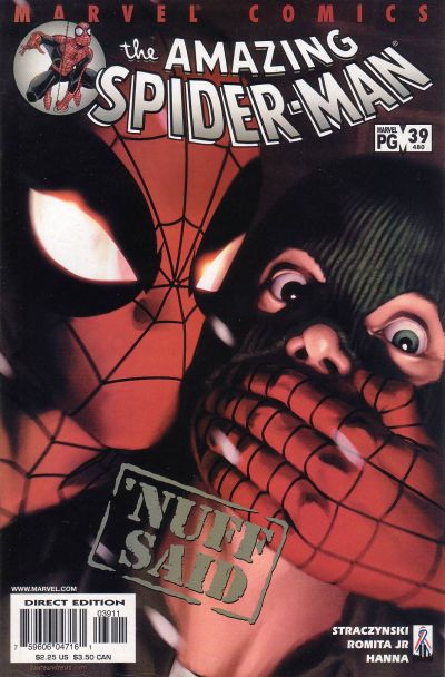 Cover for The Amazing Spider-Man (Marvel, 1999 series) #39 (480) [Direct Edition]