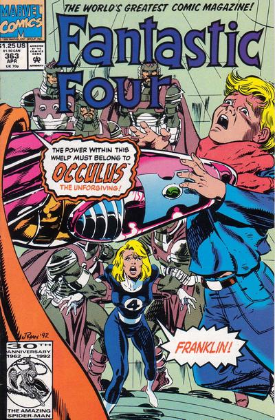 Cover for Fantastic Four (Marvel, 1961 series) #363 [Direct]