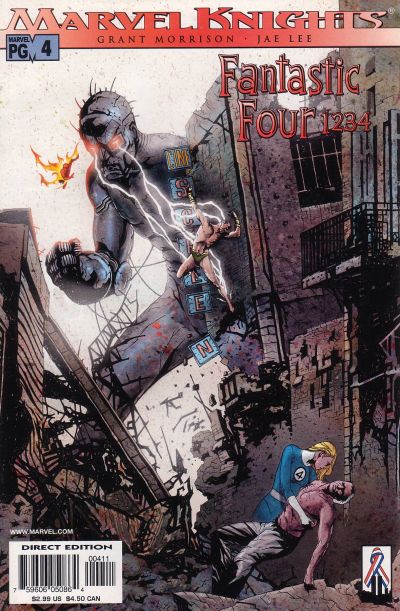 Cover for Fantastic Four: 1234 (Marvel, 2001 series) #4