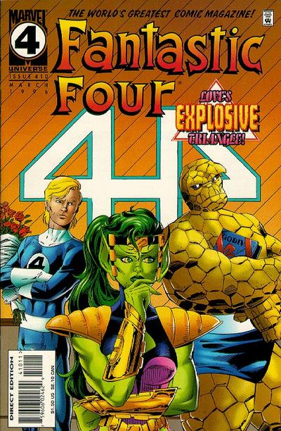 Cover for Fantastic Four (Marvel, 1961 series) #410 [Newsstand]