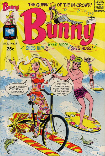Cover for Bunny (Harvey, 1966 series) #5