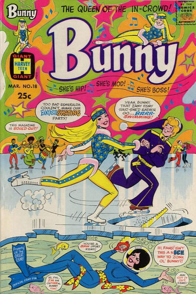 Cover for Bunny (Harvey, 1966 series) #18
