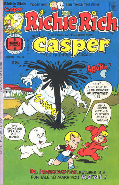 Cover for Richie Rich & Casper (Harvey, 1974 series) #13