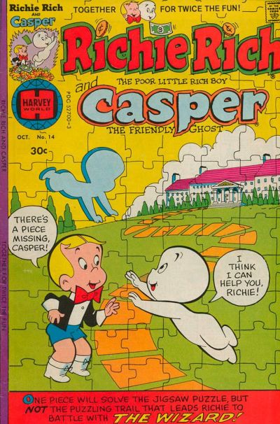 Cover for Richie Rich & Casper (Harvey, 1974 series) #14
