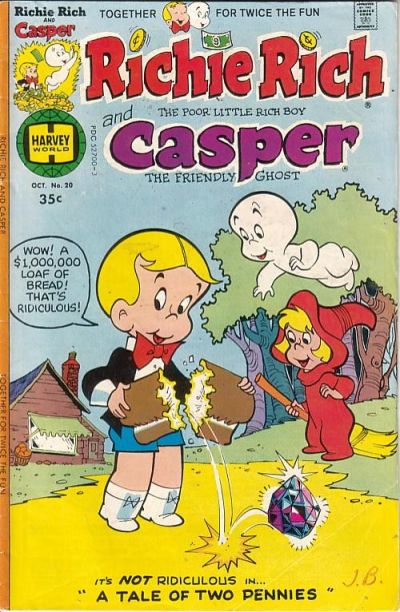 Cover for Richie Rich & Casper (Harvey, 1974 series) #20