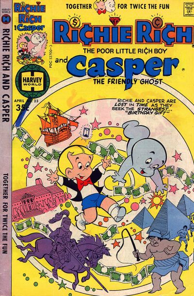 Cover for Richie Rich & Casper (Harvey, 1974 series) #23