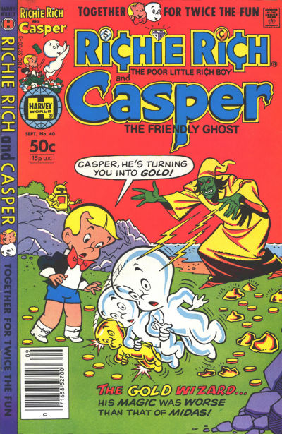 Cover for Richie Rich & Casper (Harvey, 1974 series) #40