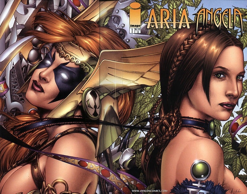Cover for Aria Angela (Image, 2000 series) #1 [Anacleto Wraparound Standard Cover]