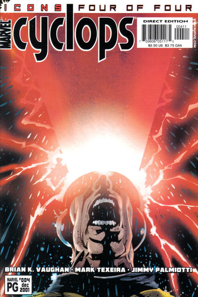 Cover for Cyclops (Marvel, 2001 series) #4 [Direct Edition]