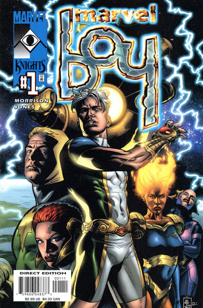 Cover for Marvel Boy (Marvel, 2000 series) #1 [Direct Edition]