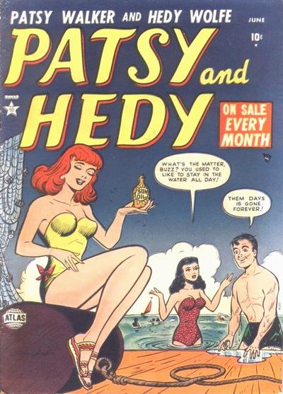 Cover for Patsy and Hedy (Marvel, 1952 series) #4