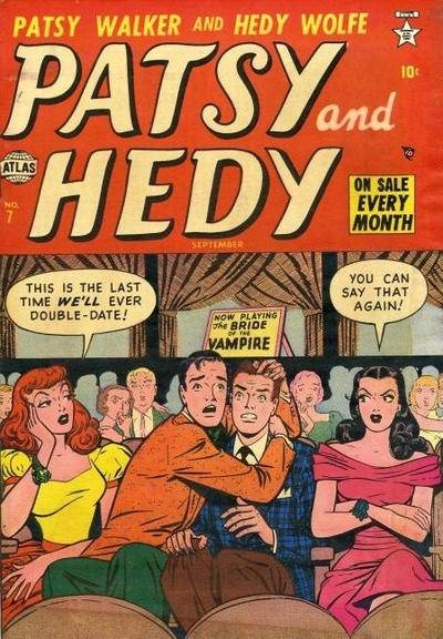 Cover for Patsy and Hedy (Marvel, 1952 series) #7