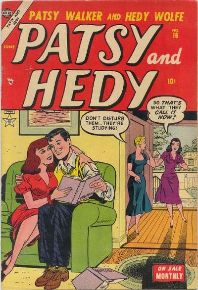 Cover for Patsy and Hedy (Marvel, 1952 series) #16